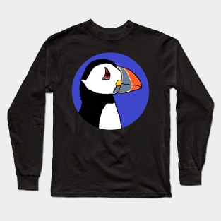 Puffin Cartoon Long Sleeve T-Shirt